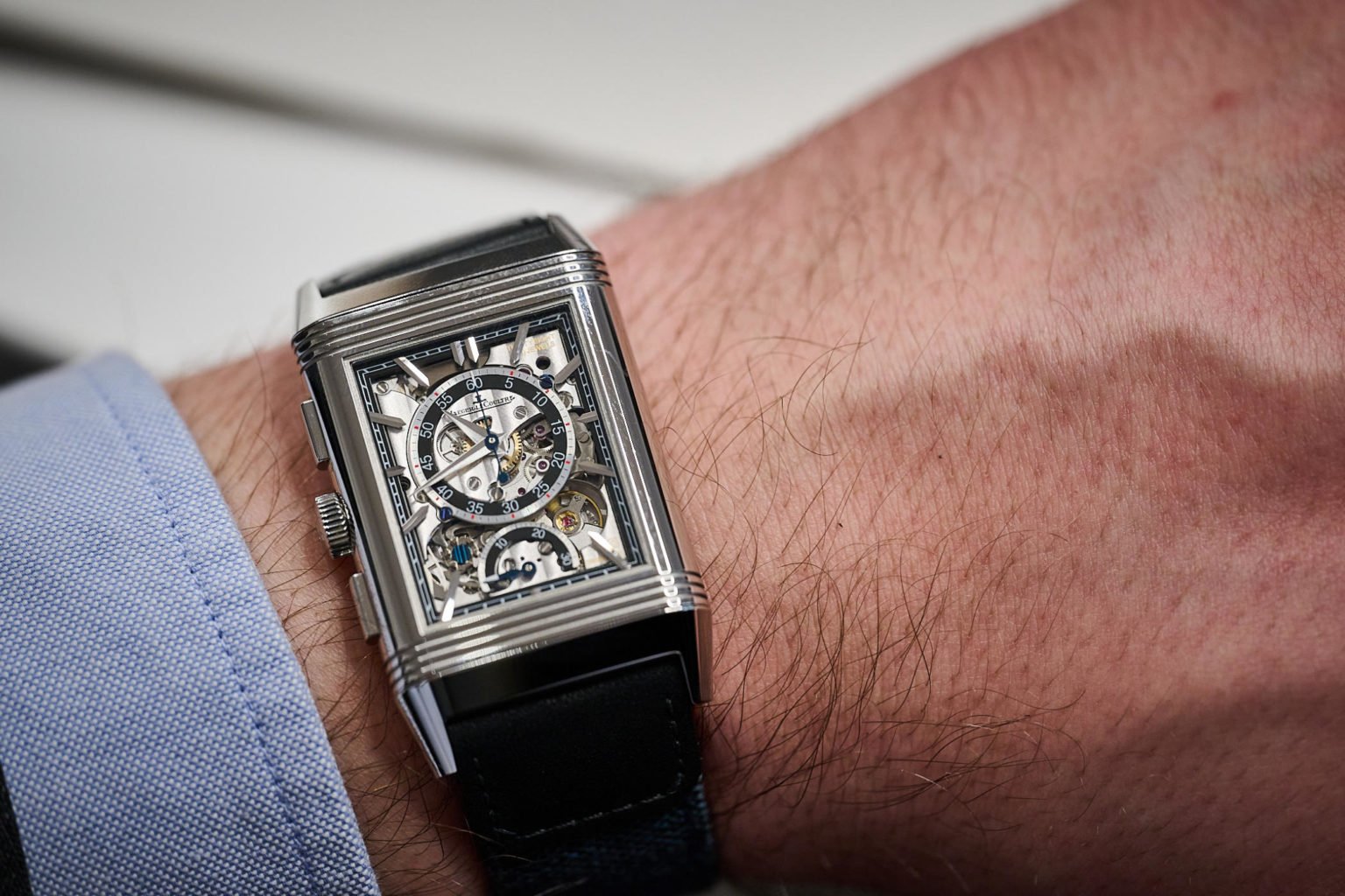 Jaeger LeCoultre Reverso Tribute Chronograph W W 2023 zdjęcia live