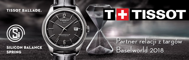 TISSOT - partner relacji z targów Baselworld 2018