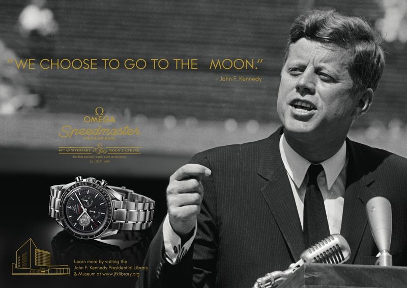 Omega Speedmaster – kampania z JFK w tle