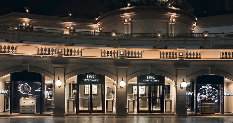 Flagship Boutique IWC w Hong Kongu