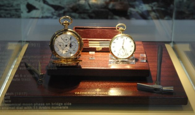 Historyczne modele z muzeum Vacheron Constantin datowane na lata 1901 - 1917