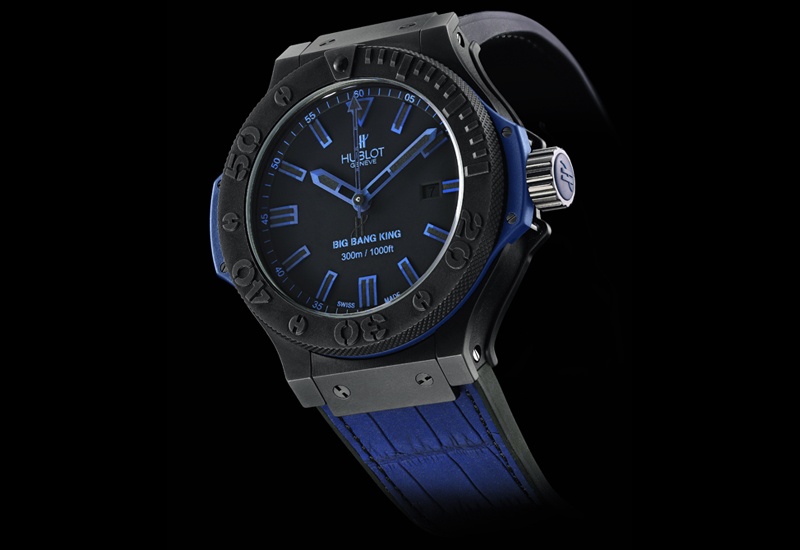 HUBLOT Big Bang King All Black Blue