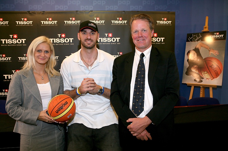 Marcin Gortat ambasadorem marki Tissot