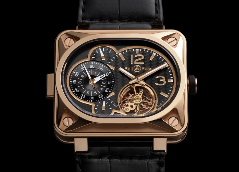 BR MINUTEUR tourbillon Pink gold