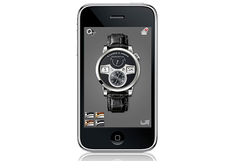 LANGE Zeitwerk iPhone
