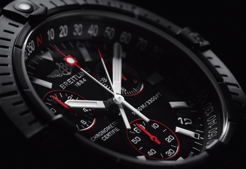 BREITLING Avenger Seawolf Chrono Blacksteel