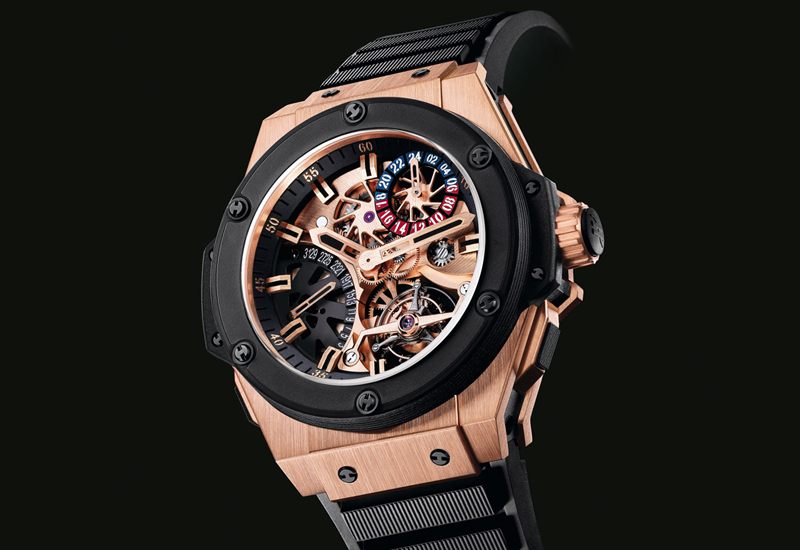 BASEL 2010: HUBLOT Gold King Power Tourbillon GMT