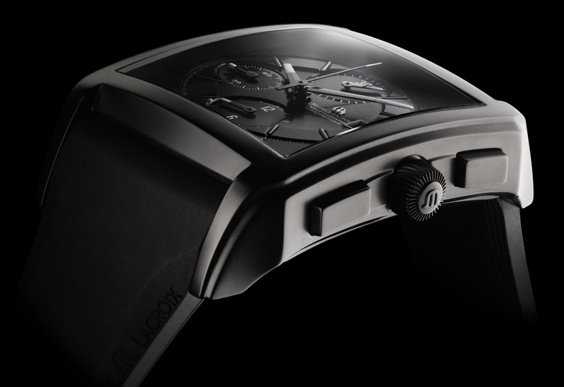 BASEL 2010: ML Pontos Chronograph Rectangulaire Full Black