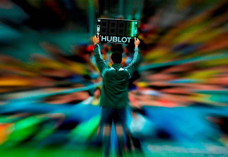 HUBLOT oficjalnym chronometrażystą FIFA