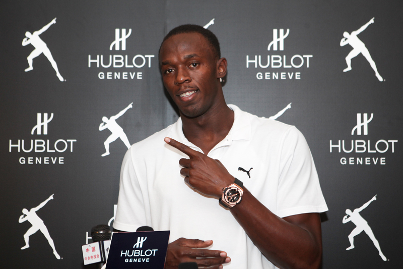 Usain Bolt ambasadorem HUBLOT