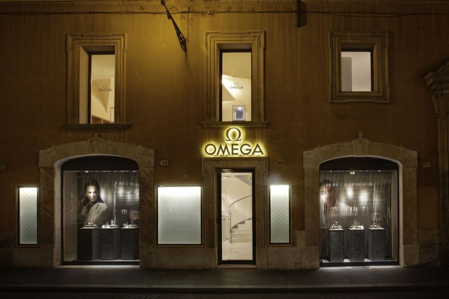 Nowy butik OMEGA w Rzymie