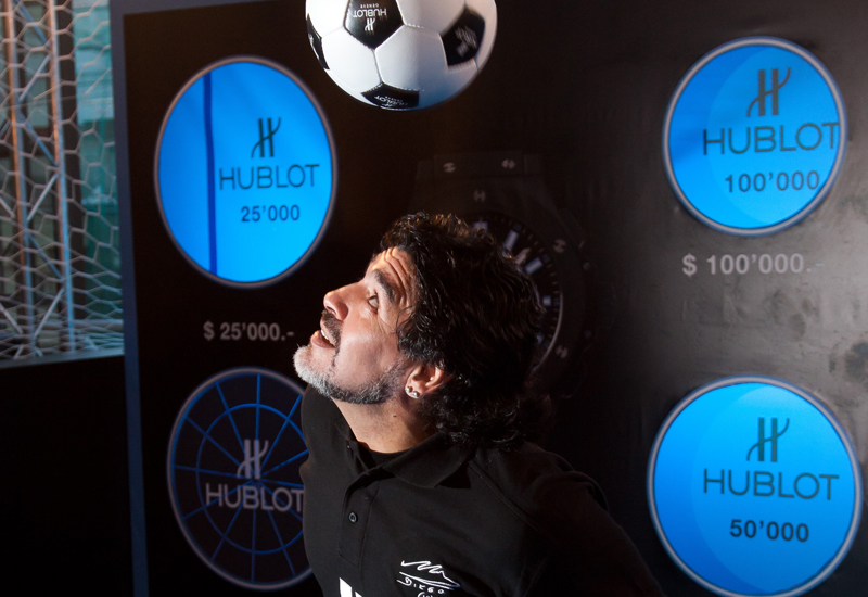 HUBLOT i Maradona charytatywnie