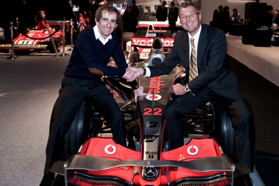 Alain Prost i Jean-Christophe Babin