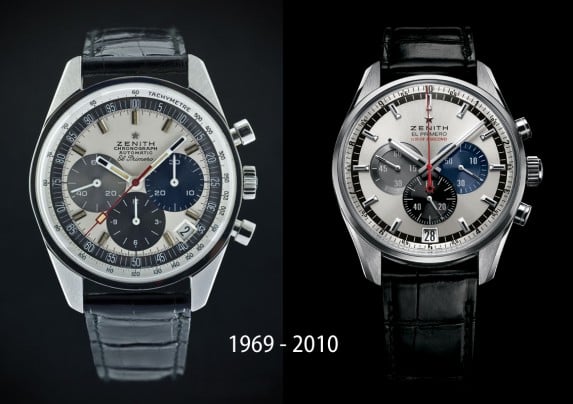 El Primero 1969 vs. 2010