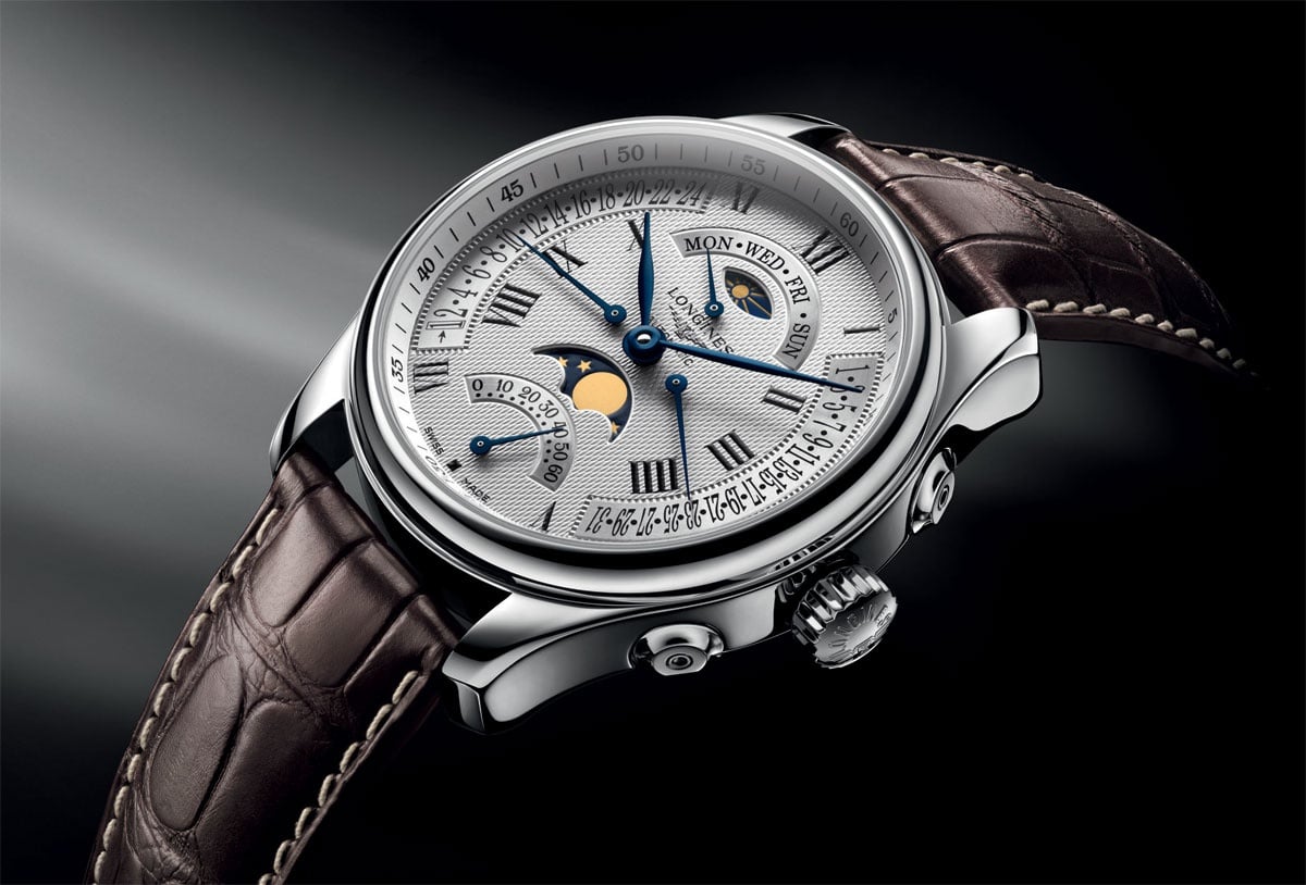 Longines Master Collection Retrograde Moon Phases
