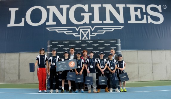 Uczestnicy Longines Future Tennis Aces
