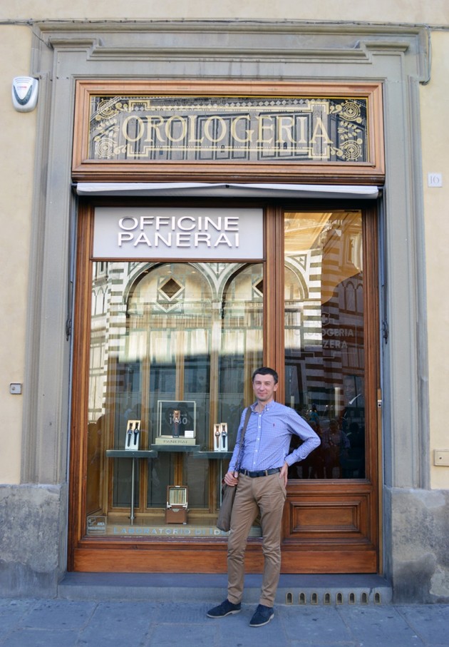 Butik Panerai przy Piazza San Giovanni