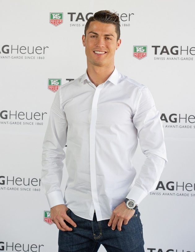 Cristiano Ronaldo - ambasador marki TAG Heuer
