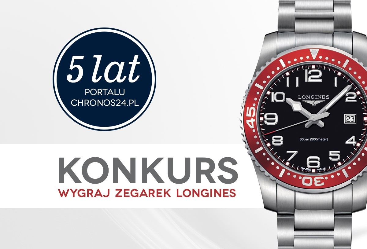Konkurs CH24.PL - wygraj zegarek Longines