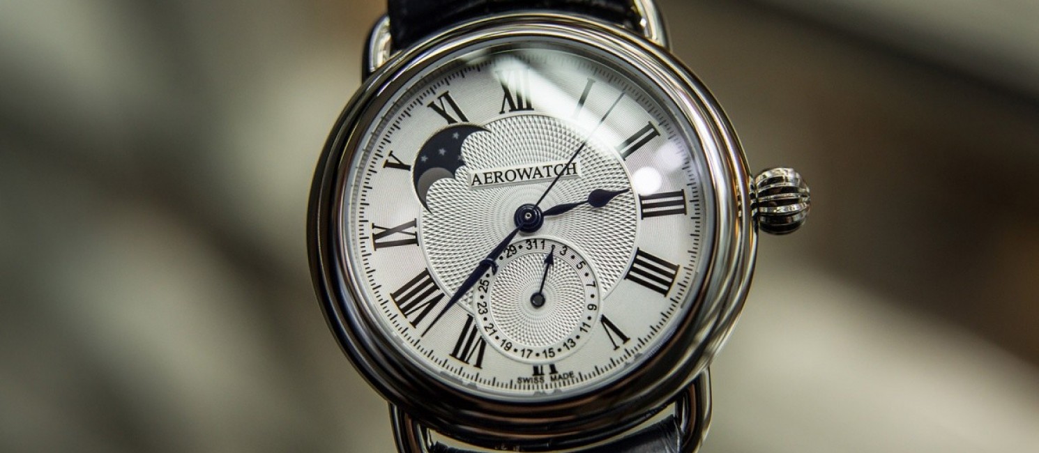 Aerowatch 1942 Moon Phases Automatic