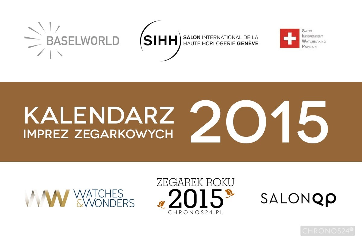 Kalendarz imprez zegarkowych 2015