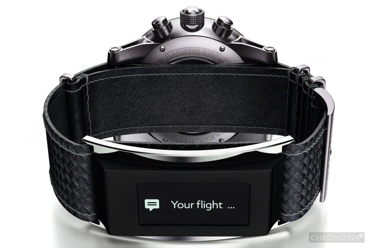 SIHH 2015: Montblanc TimeWalker Urban Speed Chronograph e-Strap