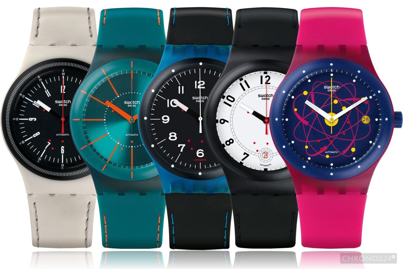Basel 2015: Swatch Sistem51 w nowych odsłonach kolorystycznych