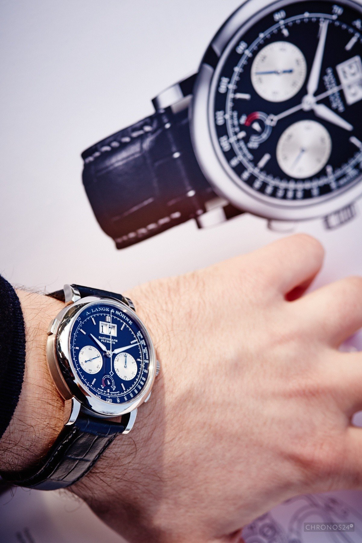 Review A. Lange S hne Datograph Up Down live pics price CH24.PL