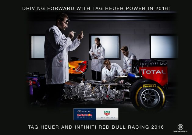 TAG Heuer i Red Bull Racing Formula 1