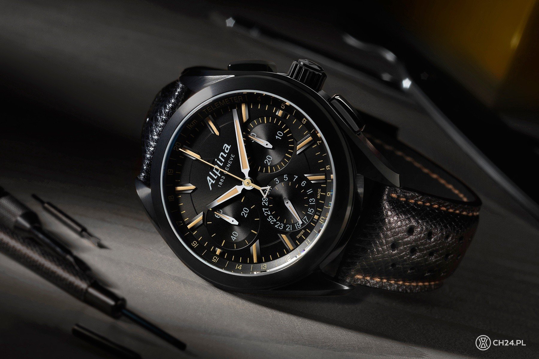 Alpina Alpiner 4 Flyback Chronograph „Full Black”