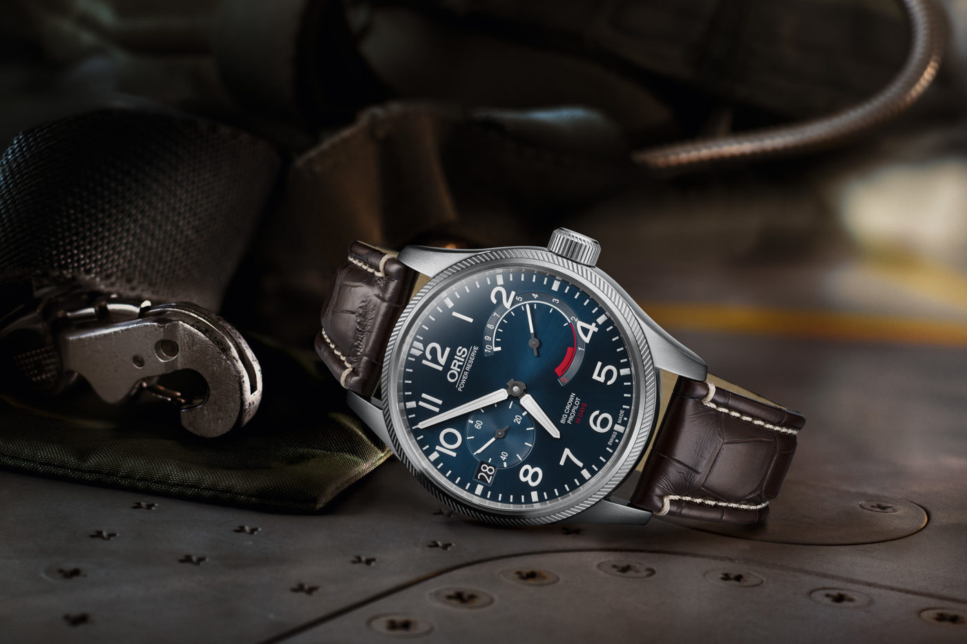 Oris Big Crown ProPilot Calibre 111 powraca w wersji z niebieską tarczą [cena]