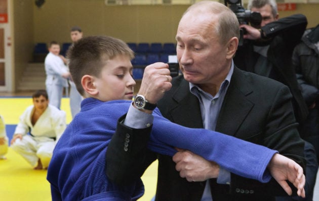 Vladimir Putin and his watches / photo: Agence France Presse