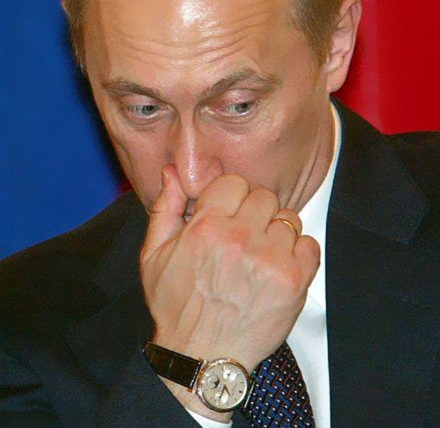 Vladimir Putin and his watches / photo: Reuters