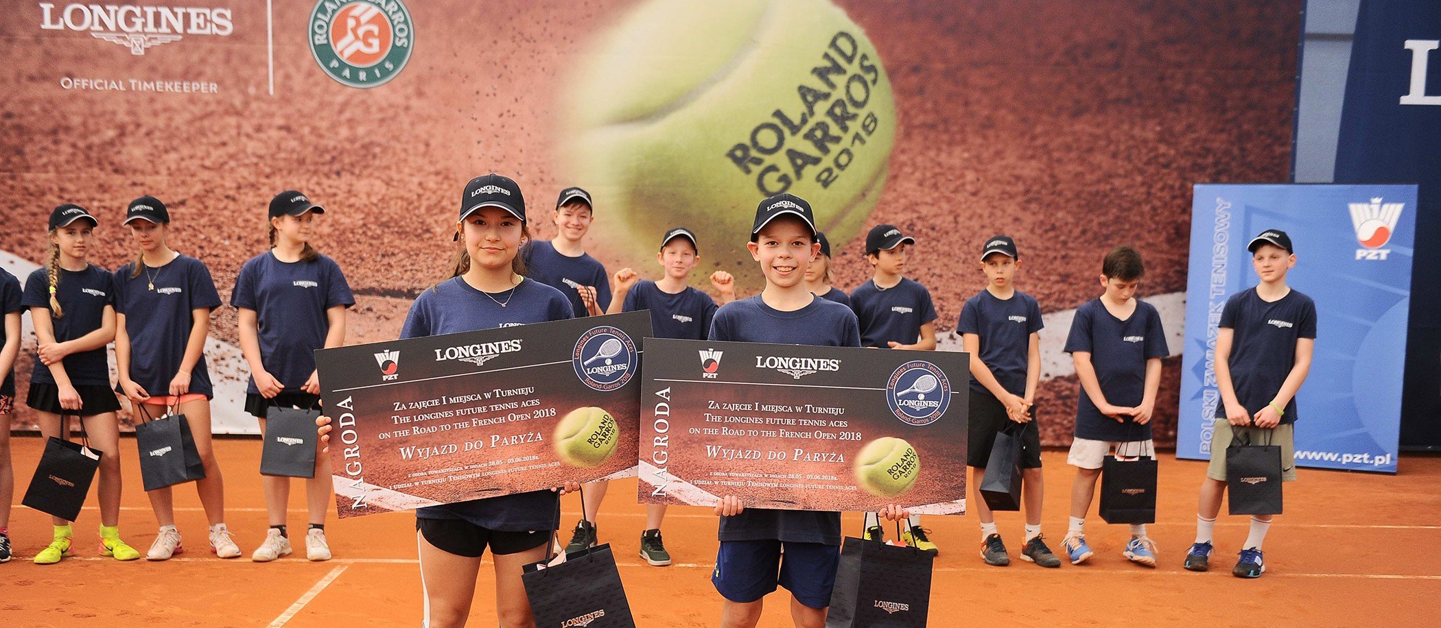 Zwycięzcy eliminacji Longines Future Tennis Aces 2018
