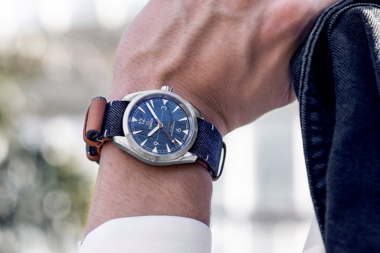 Omega Railmaster Master Chronometer Denim Blue