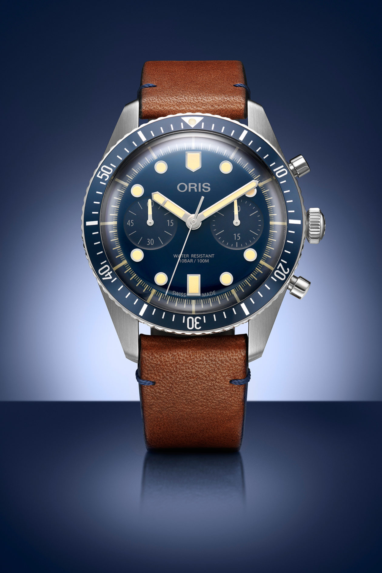 Oris Divers Sixty-Five Chronograph Bucherer Blue