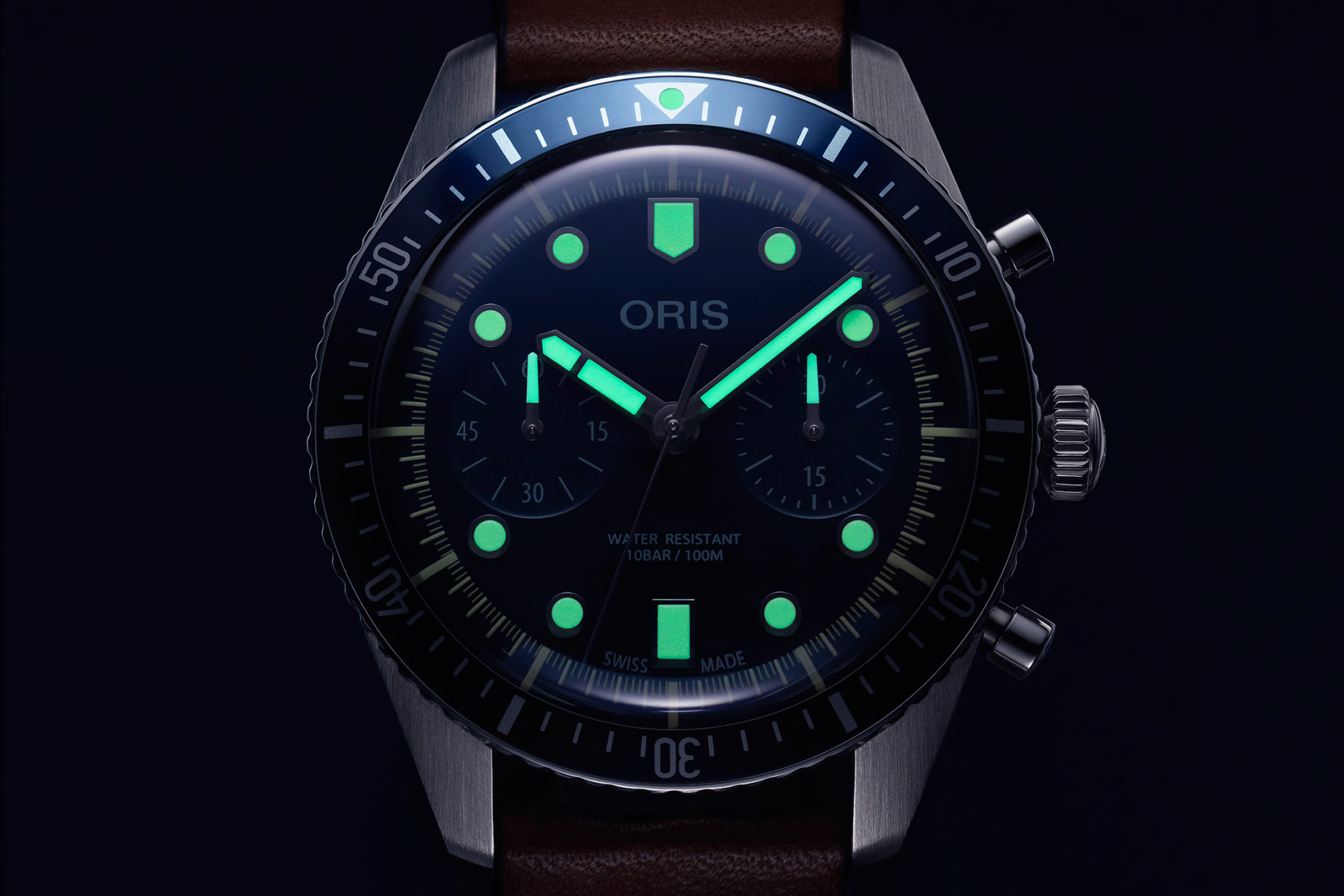 Oris Divers Sixty-Five Chronograph Bucherer Blue