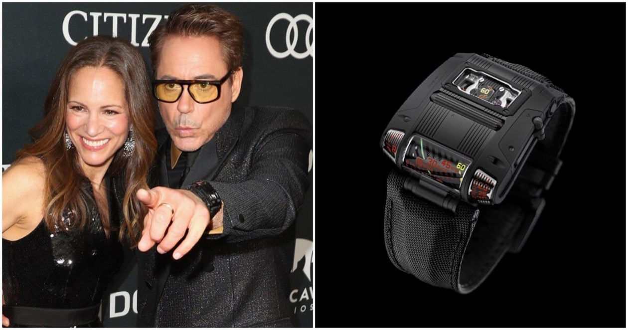 Robert Downey Jr. and Urwerk / photo: gmtpost.com