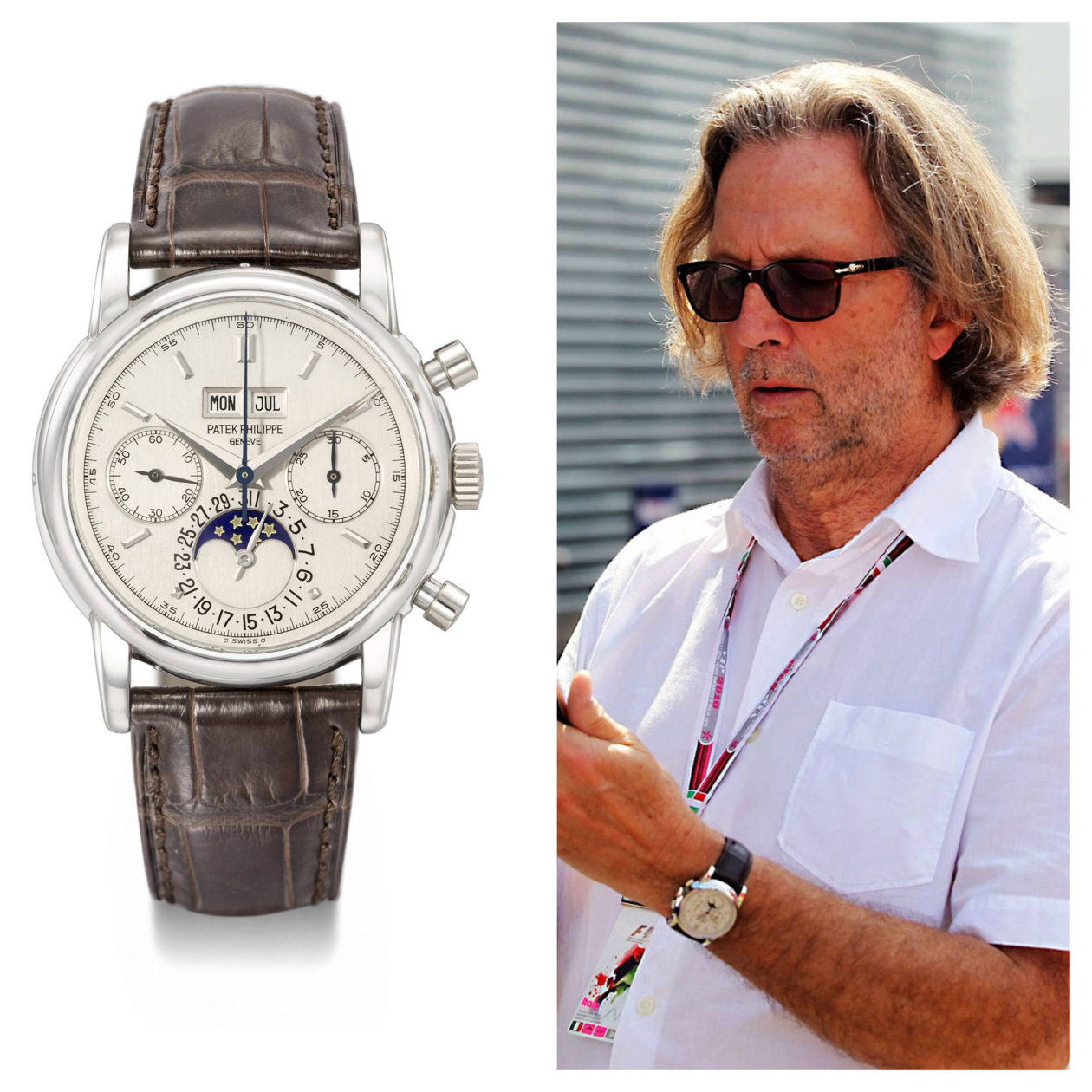 Eric clapton patek philippe 2499 hotsell