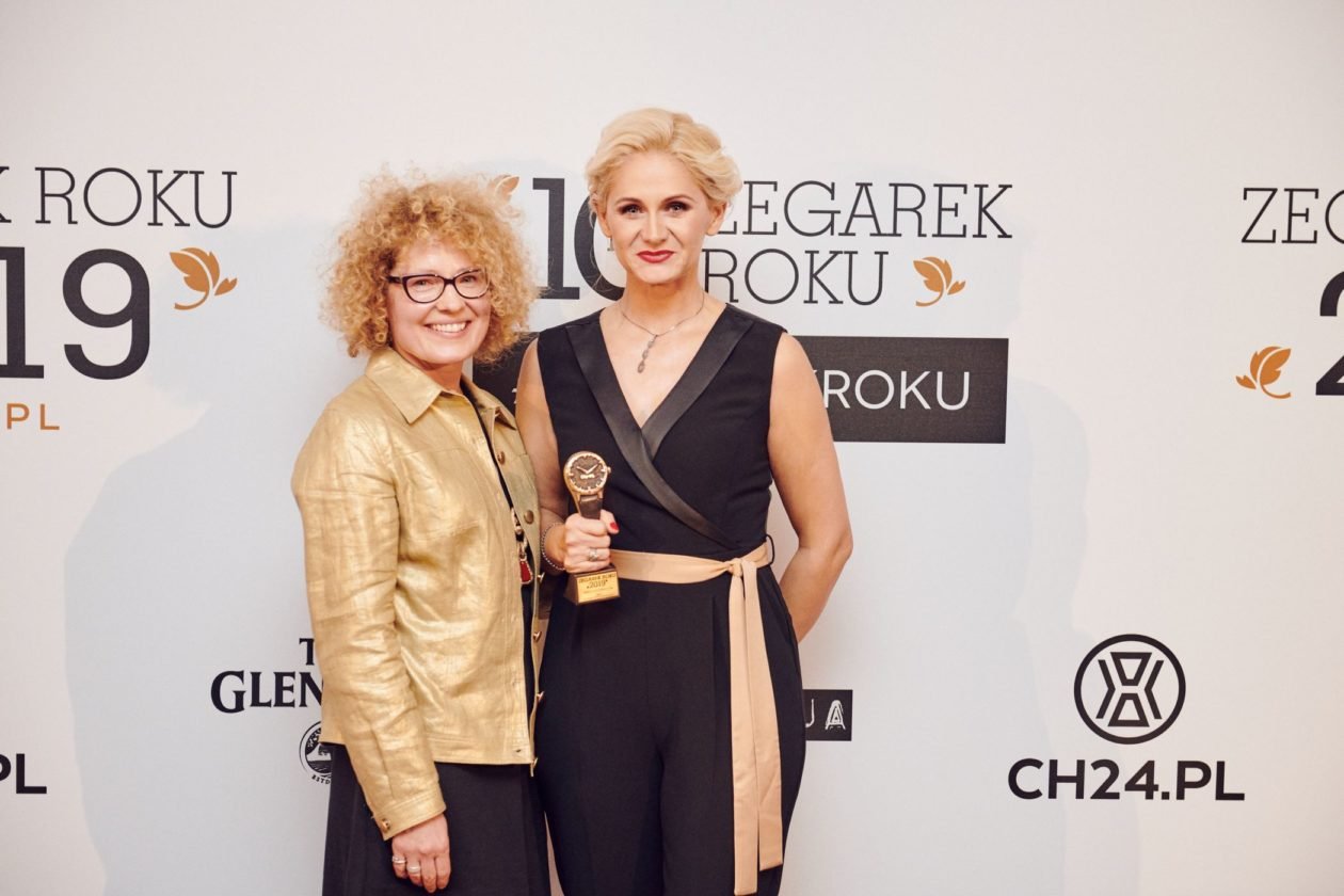 Magdalena Piekarska (CH24) i Agnieszka Ławniczak Czajkowska (Dyrektor marki Tissot w Polsce)