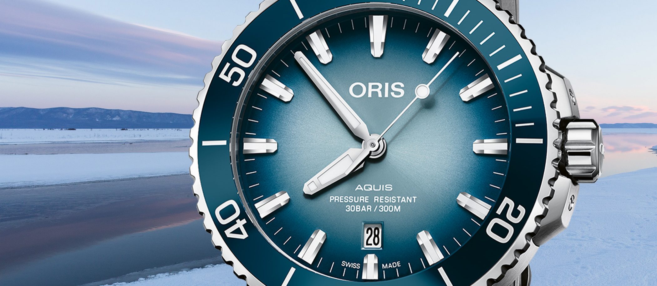 Oris Aquis Lake Baikal Limited Edition