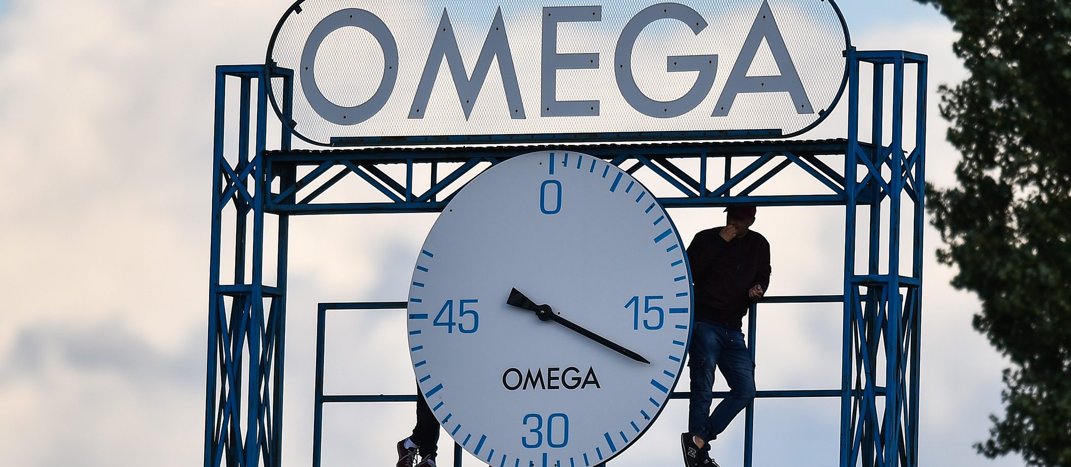 Zegar stadionowy Omega