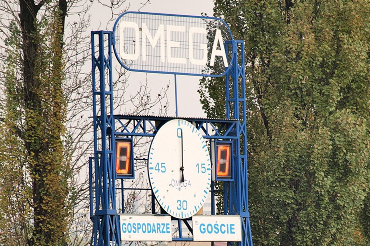 Zegar stadionowy Omega