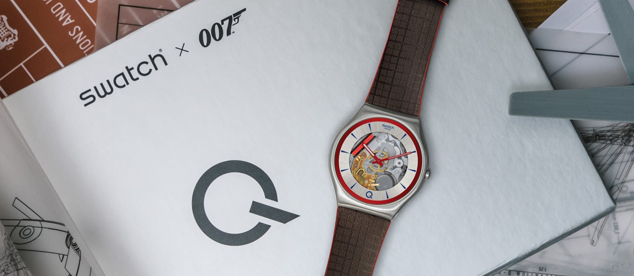 Swatch X 007 - Skin Irony przygotowany dla Q