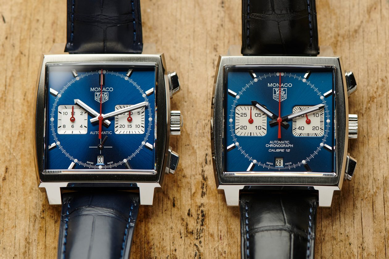 Monaco Heuer 02 vs Calibre 12