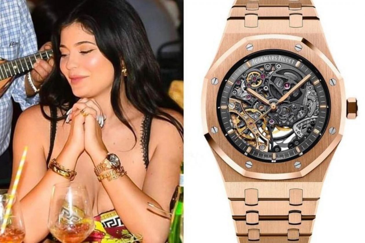 Kylie Jenner and AP Double Balance Wheel Openworked / foto: baomoi