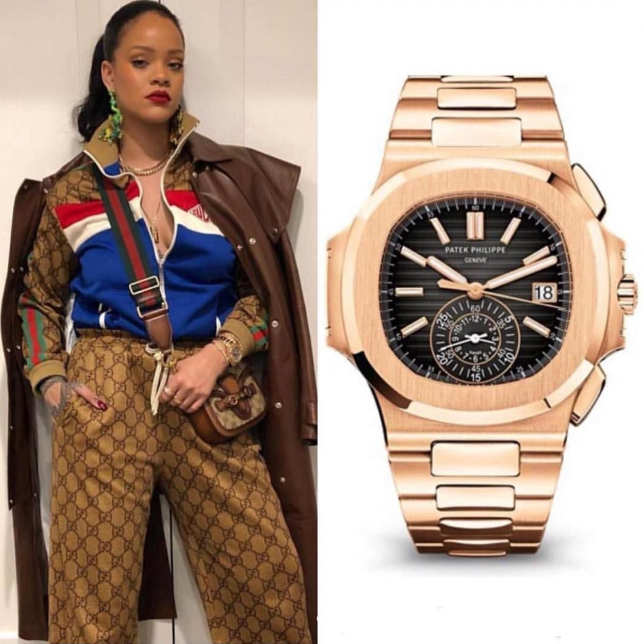 Rihanna and PP Nautilus / foto: pinterest