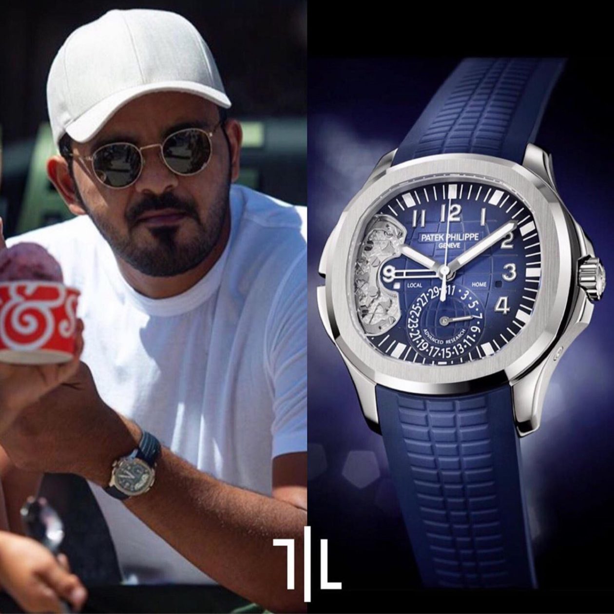 Joaan & Patek Philippe 5650G / foto: instagram.com/insaneluxurylife