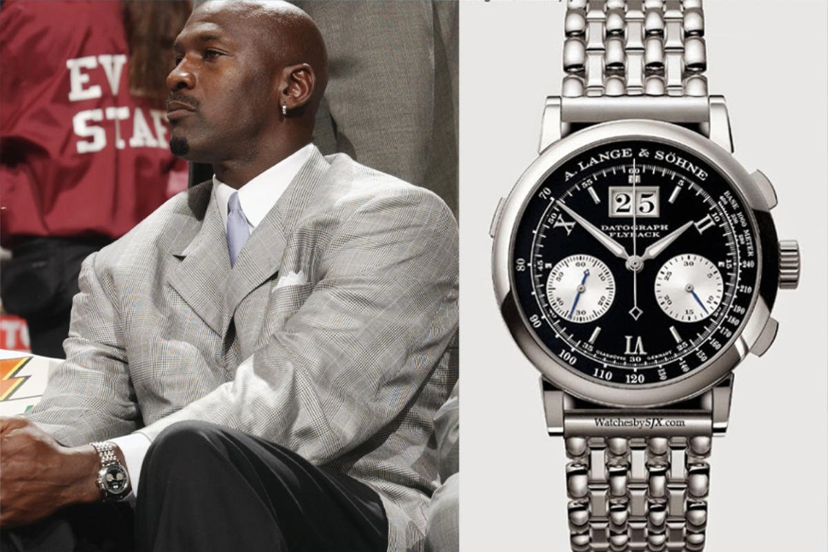 Michael Jordan & A.Lange&Sohne / foto: manofmany & watchesbysjx