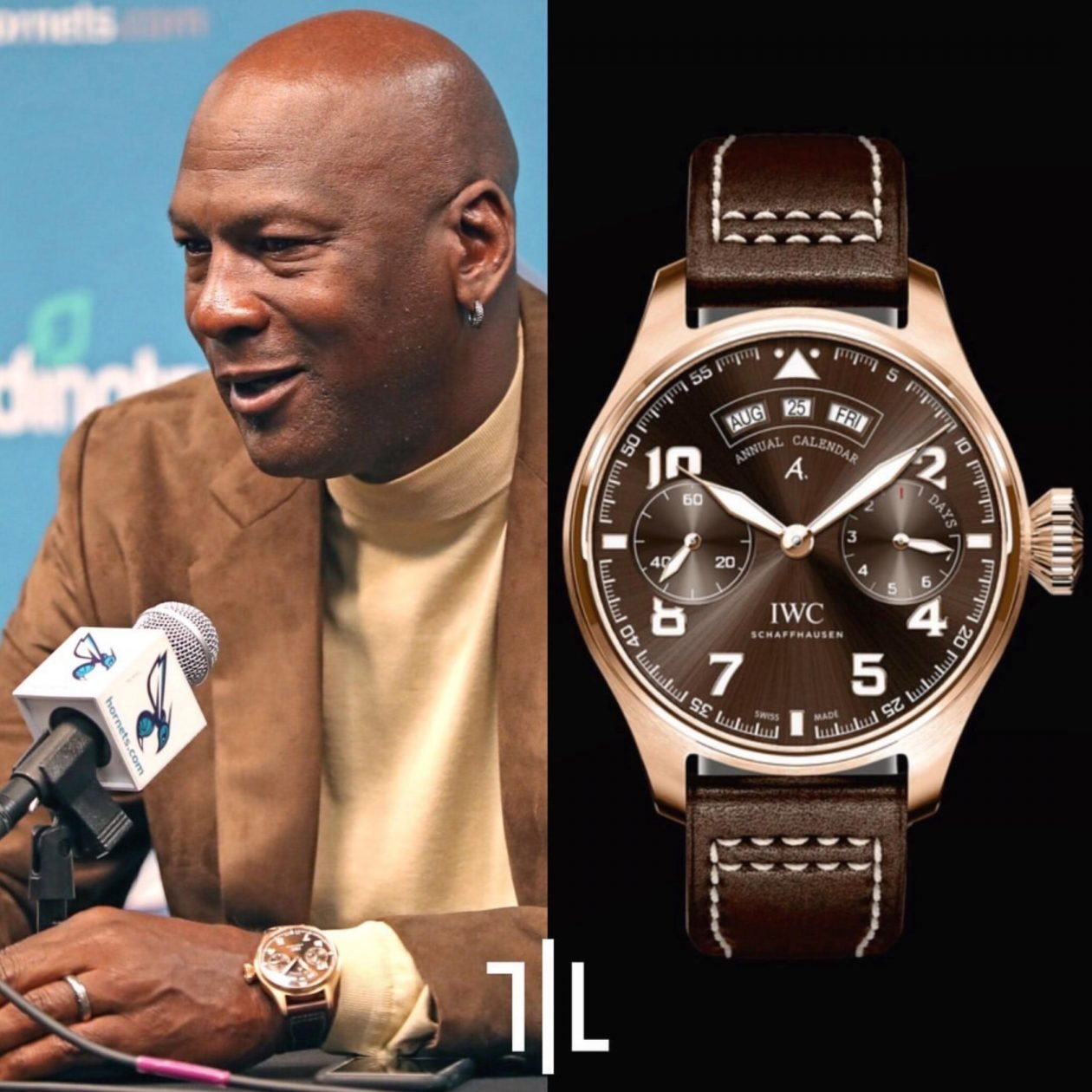 Michael Jordan & IWC / foto: insaneluxurylilfe